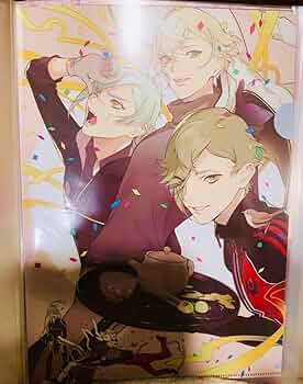 刀剣乱舞 とうらぶ 一周年記念祝画 掛け軸 膝丸・髭切・鶯丸